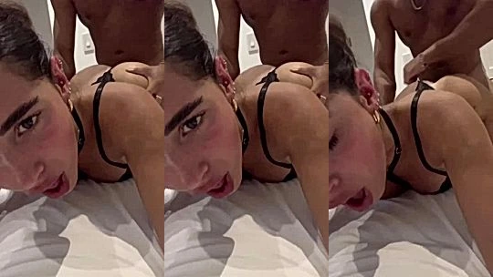 Angela Alvarez cumming from getting fucked from behind