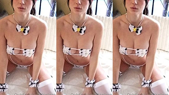 sexy babe itsellexo teasing her cowgirl lingerie