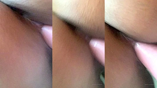 OnlyDany fucking a wet dildo close-up