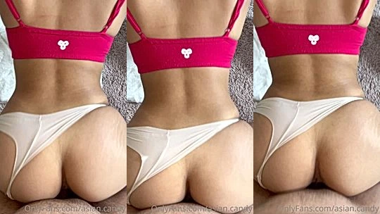 hot chick Asian.candy side-panties doggy fucking with lover