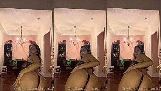 latina babe Chromazz big booty twerking