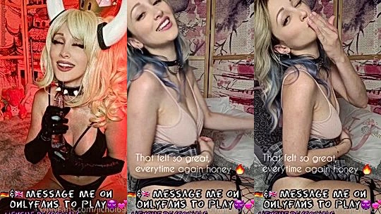 sexy slut Choi Ji Yun in latex lingerie